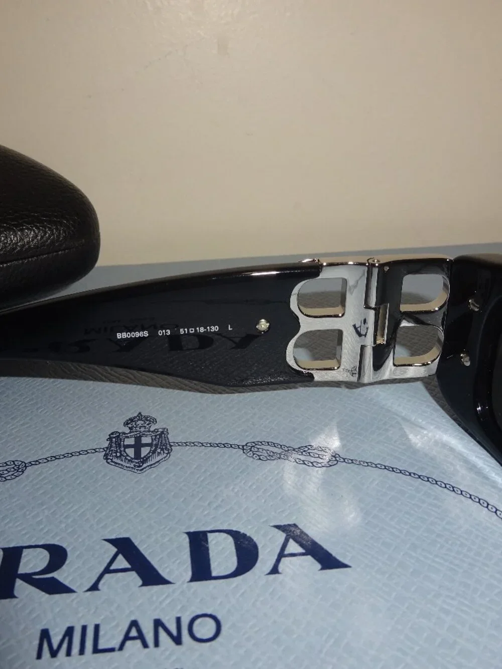 Balenciaga Dynasty 51MM Rectangular Sunglasses